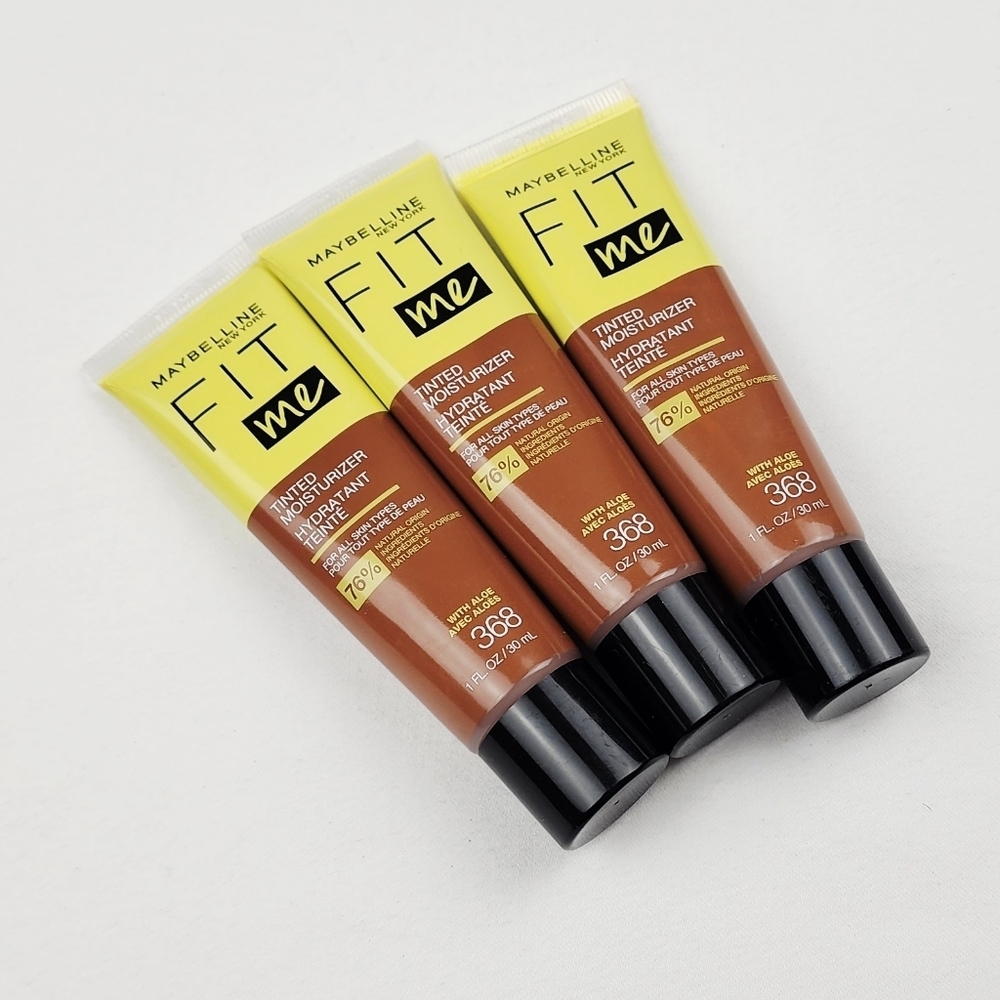FIRM PRICE 🔥Maybelline Fit Me Tinted Moisturizer BUNDLE OF 3